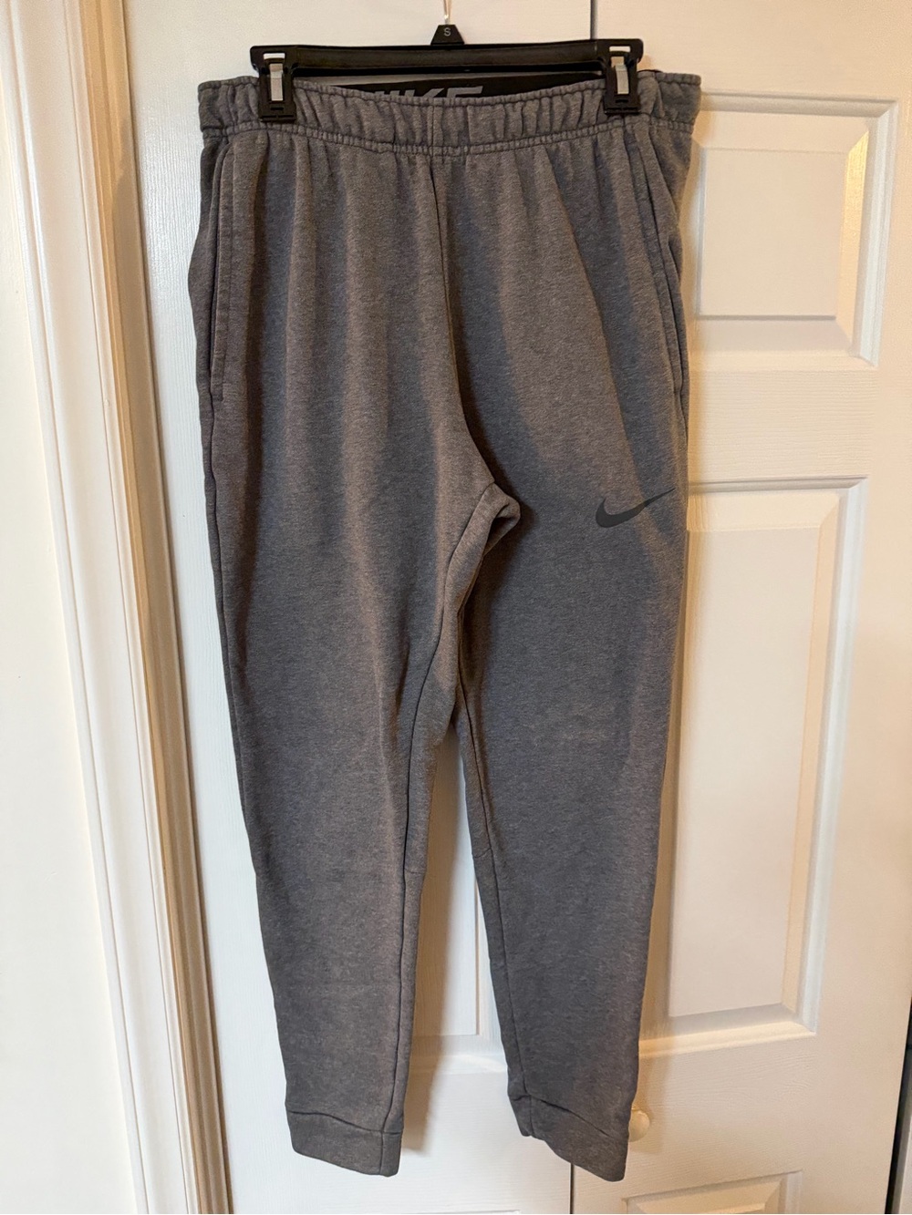 Nike Gray Men's Fleece Jogger Sweatpants